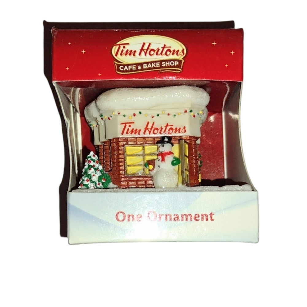 TIM HORTONS 2012 STOREFRONT CHRISTMAS ORNAMENT